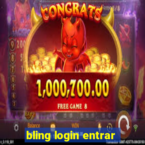 bling login entrar